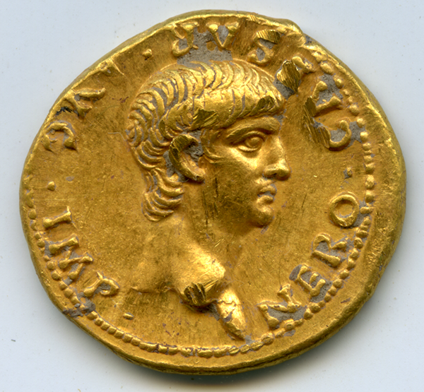 Rare Nero Coin Found at Mt Zion Excavation in Jerusalem